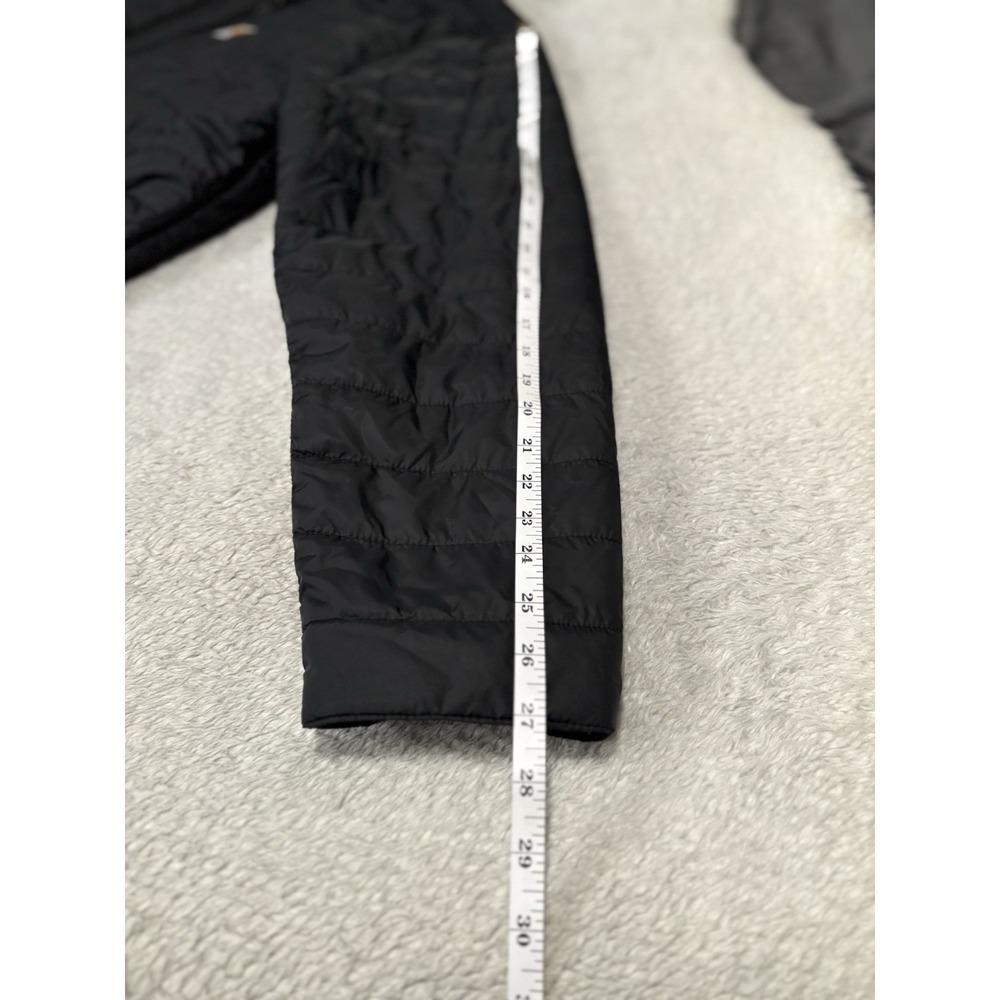 Carhartt Men's Jacket XL Rain Defender Relaxed Fit Lightweight Insulated Black - Picture 8 of 9